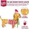 Joyfy 30'' Wiener Dog Christmas Outdoor Decorations, Wiener Dog Yard Light Decoration with 40 Warm White LED for Christmas Yard Porch Garde Decoration - 2 of 4