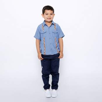 Mixed Up Clothing Child Boys Relaxed Fit Drawstring Cargo Jogger Pants