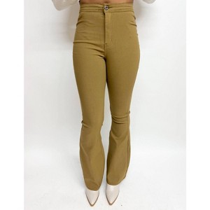 Women's High Waist Bell Bottom Pant - JC & JQ Jeans - 1 of 2