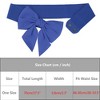 Elerevyo Women's Dress Elastic Waistband Versatile Belts Wide Bow Tie Belt - 3 of 4
