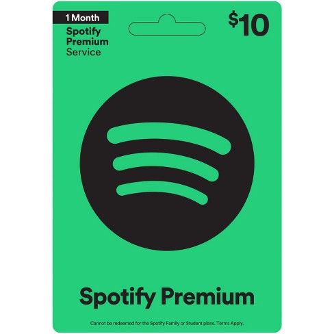 can you buy spotify premium with itunes gift card