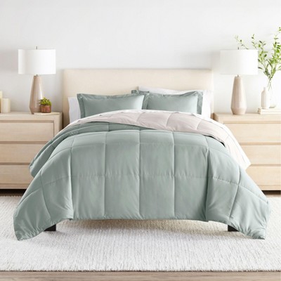 Reversible Comforter and Shams Set, Ultra Soft, Easy Care, Puffy Comforter Set  - Becky Cameron