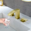 CLIHOME 8 in. Widespread 2-Handle Bathroom Faucet With Pop Up Drain for 3-Holes Mount - 2 of 4
