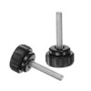 Unique Bargains Plastic Threaded Bolt Knurled Clamping Knob Thumb Screws 6 Pcs - 3 of 4