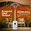 Fire Sense Matte White Finish Patio Heater - 2 of 4
