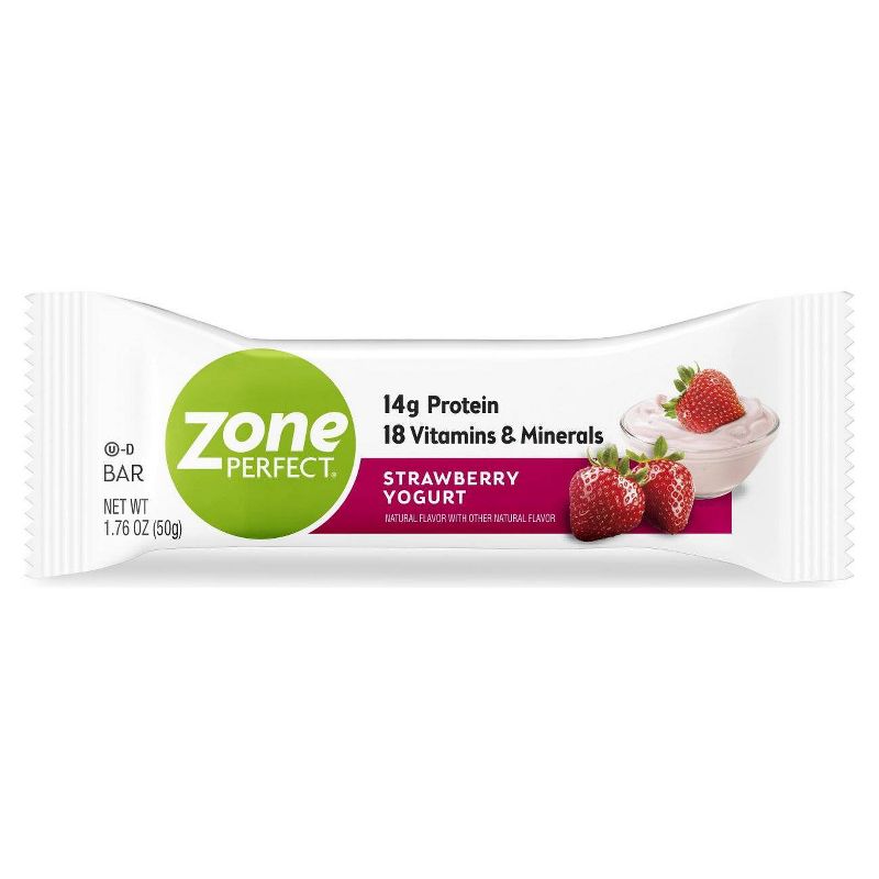 Zone Perfect Strawberry Yogurt Nutrition Bars - 10pk/15.8oz, 6 of 9
