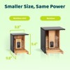 Smart Wild Bird Feeder with Camera for Outdoor , AI Enabled Bird Recognition & Solar Power - 2 of 4