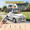 12V Kids Ride On Chevrolet 3100 Pickup Truck Electric Car Parents Control 3-Speed USB LED Bluetooth High Power 4.35 km/h Age 3+ - 2 of 4