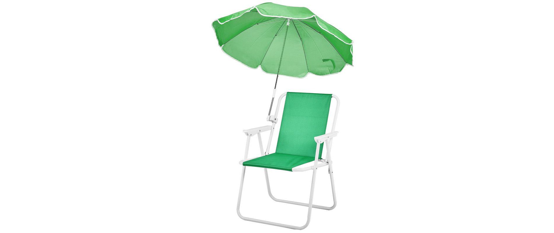 Karl Home Green Metal Folding Beach Chair(Set of 1)