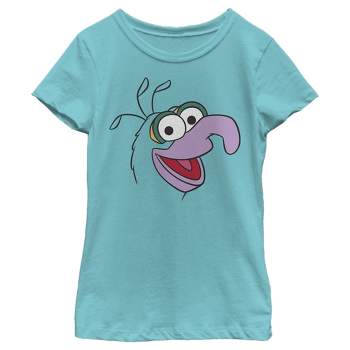 Girl's The Muppets Gonzo Face T-Shirt