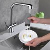 Travel Hand Soap Dispenser, Food Grade Silicone Squeeze Bottle with Leak-Proof Lid & Wide Mouth, Portable Bottles for Shampoo, Creams, Essential Oil - 3 of 4