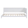 Twin Size Wood Daybed with One Backrest and One Unique Armrest - 4 of 4