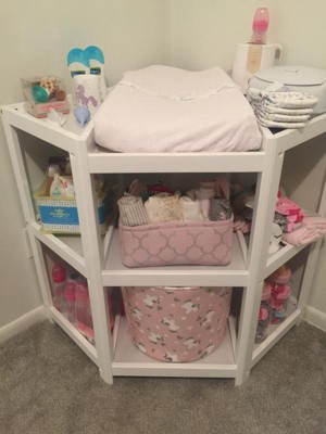 target corner changing table