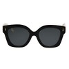 Tory Burch TY 7201U 198887 Womens Irregular Sunglasses Black/Ivory 49mm - 2 of 4