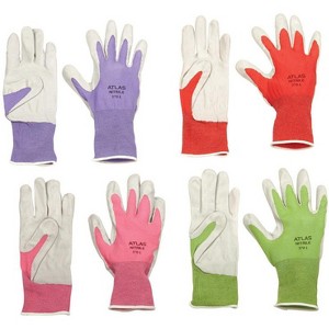 Atlas Unisex Indoor/Outdoor Coated Gloves Assorted (Case of 4) - 1 of 1