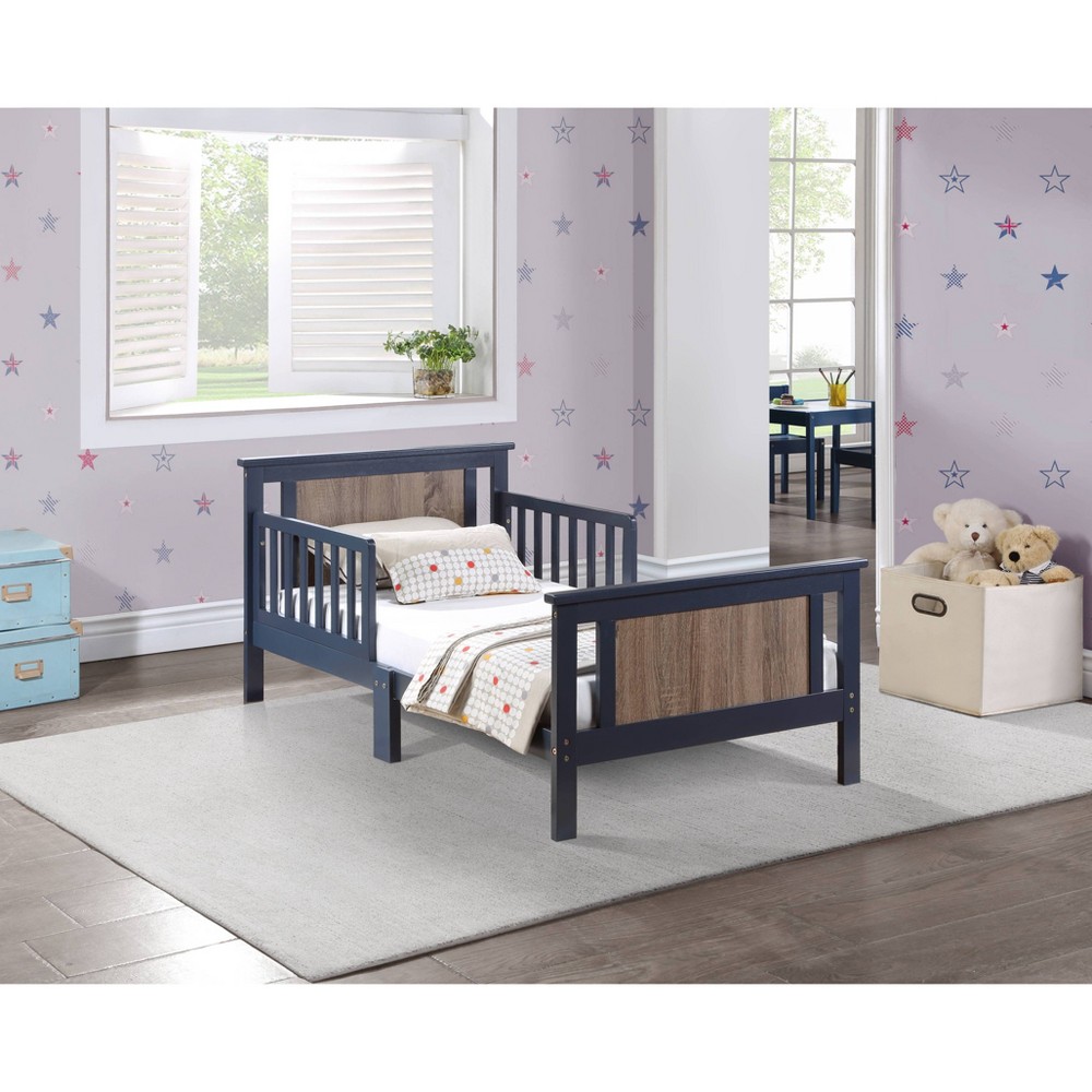 Photos - Bed Frame Olive & Opie Connelly Toddler Bed - Midnight Blue