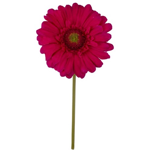 Darice 9 Pink Punch Gerbera Beauty Daisy Artificial Floral Pick Target