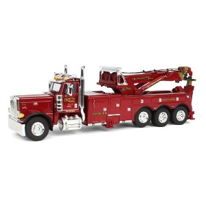 First Gear DCP 1/64 Red Peterbilt 389 with Century 1150 Rotator Wrecker, Tri-State Commodities 60-1801 - 1 of 4