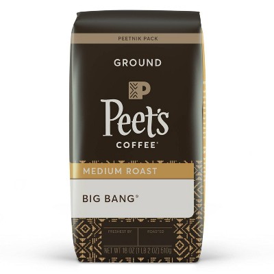 Peet's Big Bang Medium Roast Ground Coffee - 18oz