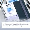 Canson Artist Series Montval Watercolor Art Book, Fabric Cover, Side Wire Binding, 48 Sheet, 8.3x5.8 inch, 1 Count - 3 of 4