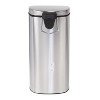 Honey-Can-Do 30L Soft Close Stainless Steel Step Trash Can: Indoor Pedal-Operated Kitchen Bin, Silver, 7.92 Gallon Capacity - 3 of 4