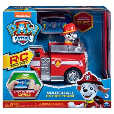 remote control fire truck target