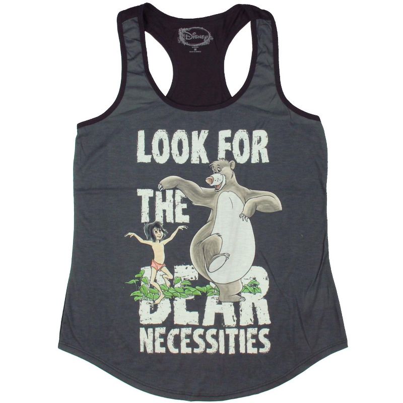 Disney The Jungle Book Bear Necessities Sublimation Girls Tank Top, 1 of 5