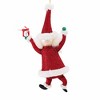 De Carlini Italian Ornaments 7.75 In Jolly Gift Jig Christmas Tree Ornament , Christmas Decor Freeblown Santa Mgd (1PC) - 3 of 4