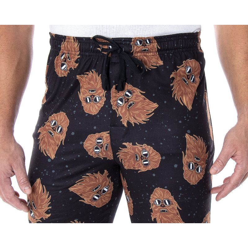 Star Wars Men's Shady Chewbacca Sleep Lounge Pajama Pants, 2 of 6