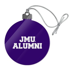 James Madison University Alumni Acrylic Christmas Tree Holiday Ornament - 1 of 4