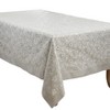 Saro Lifestyle Floral Design Embroidered Tablecloth - 3 of 4