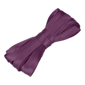 Unique Bargains Satin Hemming Binding DIY Craft Double-Fold Bias Tape - 1 of 4