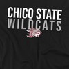 Men's California State University Chico Official Stacked T-Shirt - 2 of 4