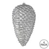 Vickerman Matte Glitter Pinecone Christmas Ornament - 3 of 3