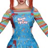 Joyfy Women's Halloween Costume Dress Creepy Doll Killer Costume Outfits with Top&Suspender Skirt&Knee-high Stockings for Adult Cosplay Party - 4 of 4