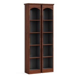 Tribesigns 70.86" Narrow Corner Bookcase, 5-Tier Cubic Bookshelf - 1 of 4