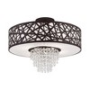 Livex Lighting Allendale 4 - Light Semi-Flush Mount in  Bronze - 4 of 4