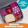 Bentology Kids Lunch Bag Set - w Reusable Hard Ice Pack & Insulated Food Jar for Drinks or Soups - Hot or Cold Food for Hours - Perfect Lunchbox Kit - 2 of 3