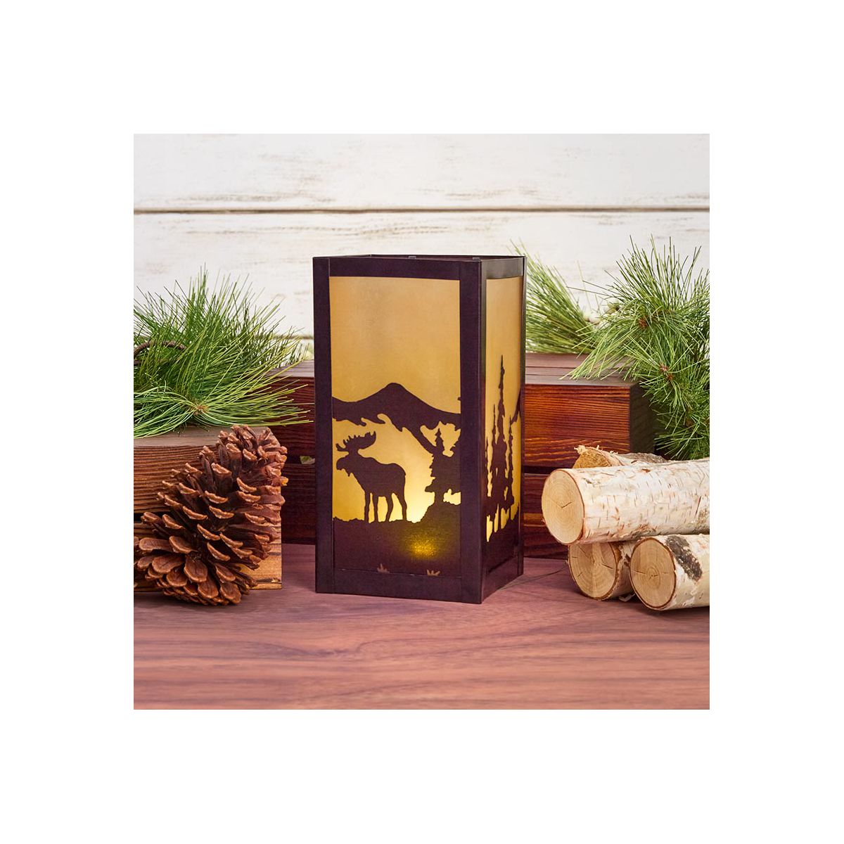 The Lakeside Collection Woodland Scenic Accent Light - Bear, Moose or Wolf - - thumbnail 3