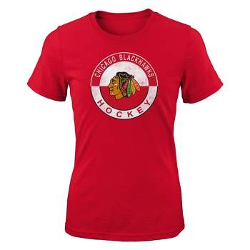 NHL Chicago Blackhawks Girls' Crew Neck T-Shirt