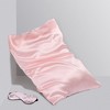1 Pc Standard Silk for Hair and Skin Pillowcase Rose - PiccoCasa - 3 of 4
