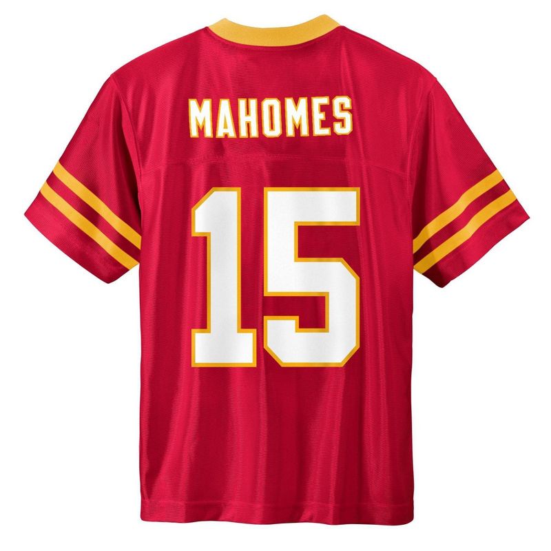 NFL Kansas City Chiefs Boys&#39; Short Sleeve Mahomes Jersey, 3 of 4