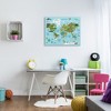 Stupell Industries Kid's Favorite Animals World Map Canvas Art - 3 of 4