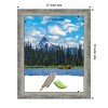 Amanti Art Waveline Silver Narrow Picture Frame - 4 of 4