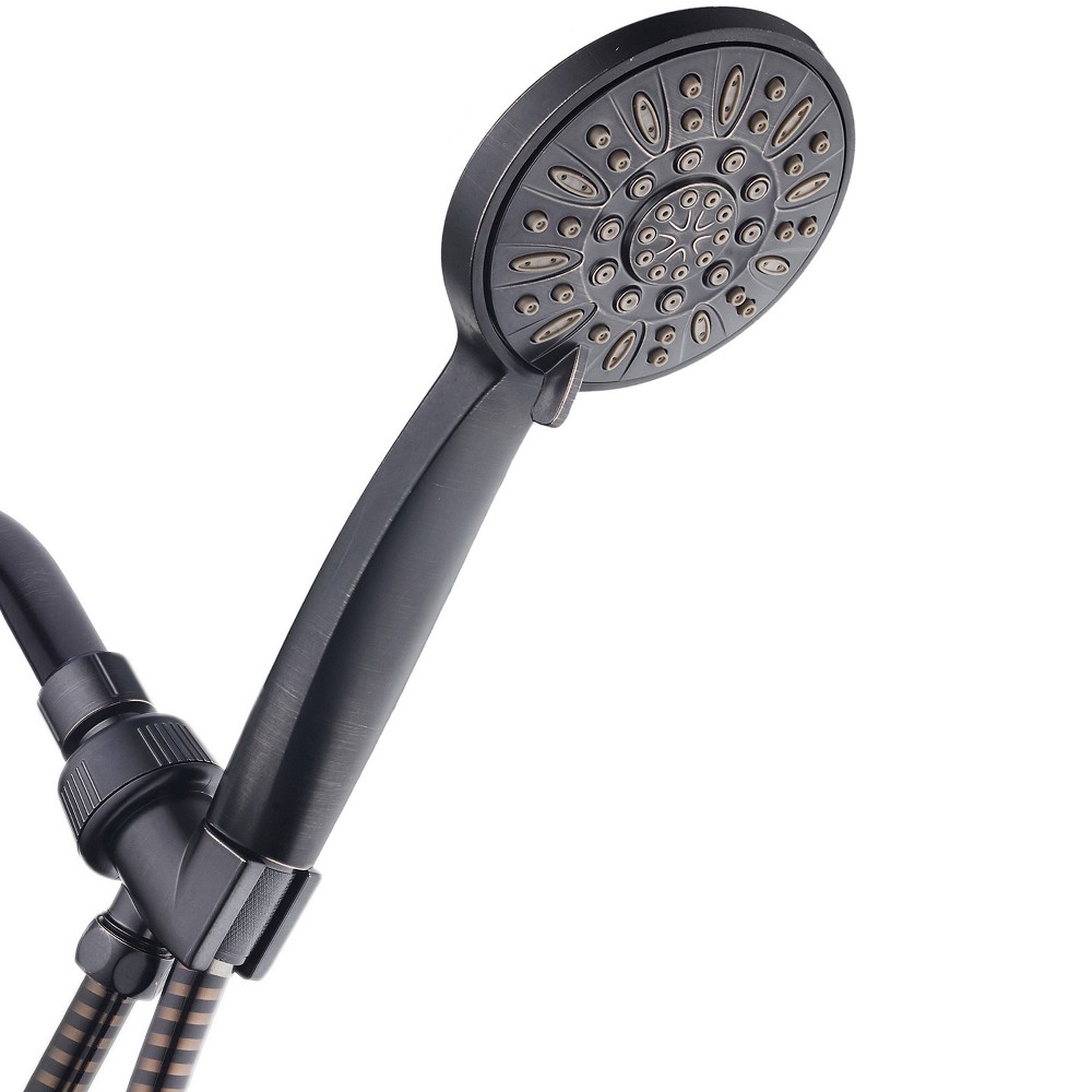 Photos - Shower System Six Setting High Pressure Luxury Handheld Shower Head Oil Rubbed Bronze 