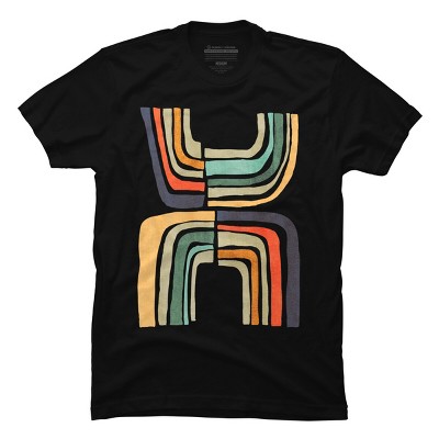 Men's Design By Humans Look A Double Rainbow By radiomode T-Shirt