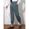 Lars Amadeus Men's Double Pleated Zipper Leg Tapered Formal Dress Pants - 2 of 4