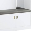 Buck 43" Hall Trees White High Gloss - Acme Furniture - 4 of 4