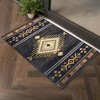 Kumasinova Southwest Design Area Rug – Timeless & Modern Motifs for Living Room, Kid & Pet-Friendly, Made in Turkey, Stain-Resistant Door Mat - 2 of 4