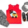 The Juniper Shop SmileyWorld Let's Go Dump Truck Youth Tank Top - 3 of 4
